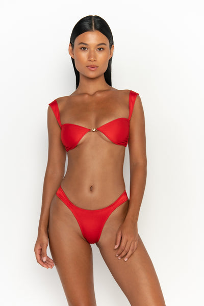 HARPER Magenta - Balconette Bikini Top